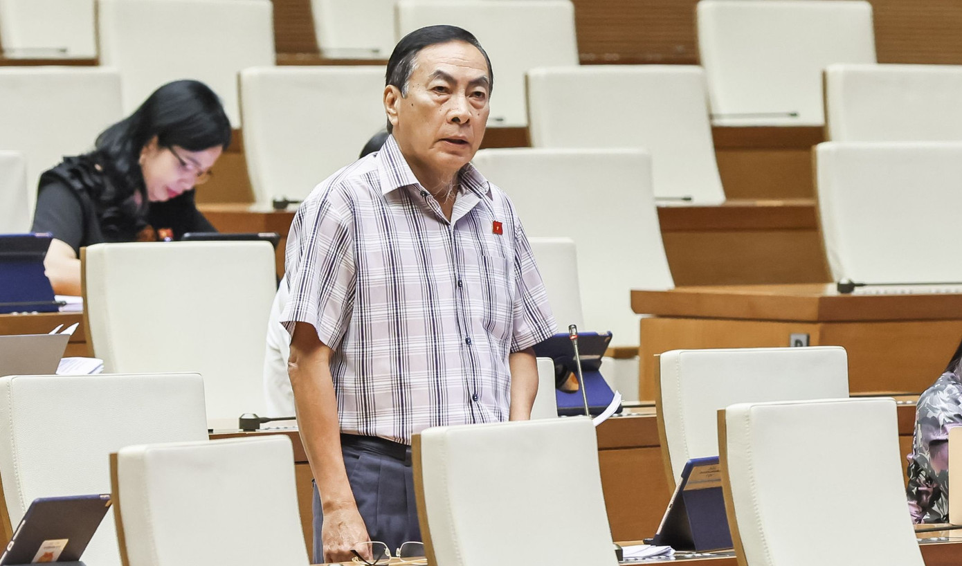 Đại biểu Phạm Văn Hoà (Đồng Tháp). Ảnh: Như Ý Đại biểu Phạm Văn Hoà (Đồng Tháp). Ảnh: Như Ý