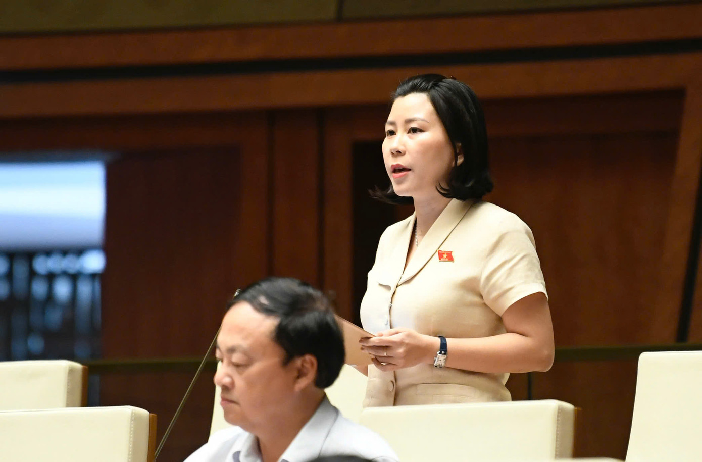 Đại biểu Lê Đào An Xuân (Phú Yên). Ảnh: Như Ý