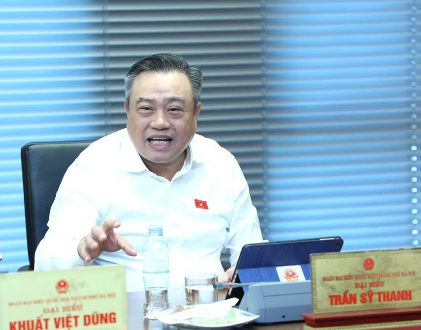 Chủ tịch UBND thành phố Hà Nội Trần Sỹ Thanh. Ảnh: PT. Chủ tịch UBND thành phố Hà Nội Trần Sỹ Thanh. Ảnh: PT.