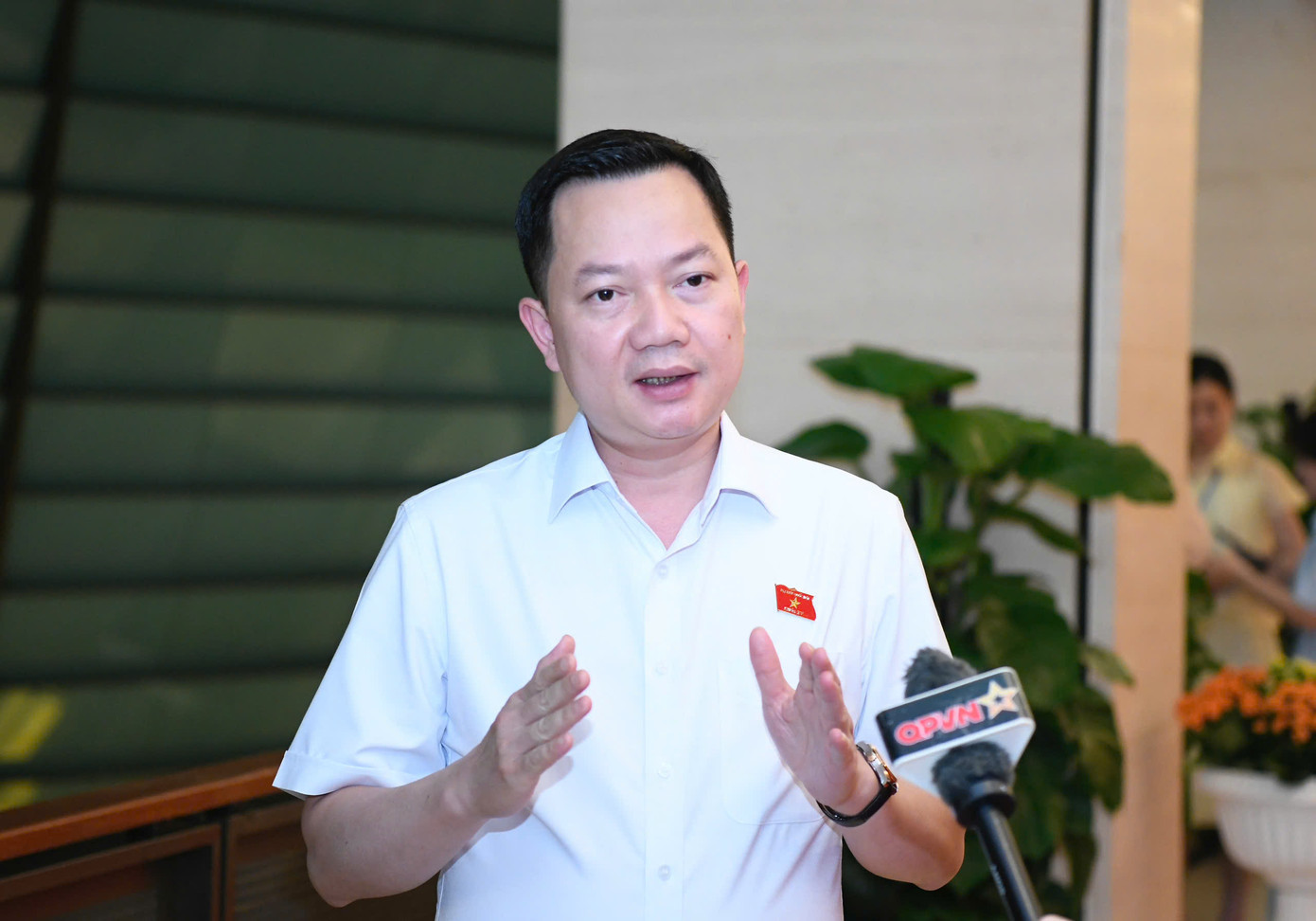 Đại biểu Quốc hội Trịnh Xuân An. Ảnh: Như Ý Đại biểu Quốc hội Trịnh Xuân An. Ảnh: Như Ý