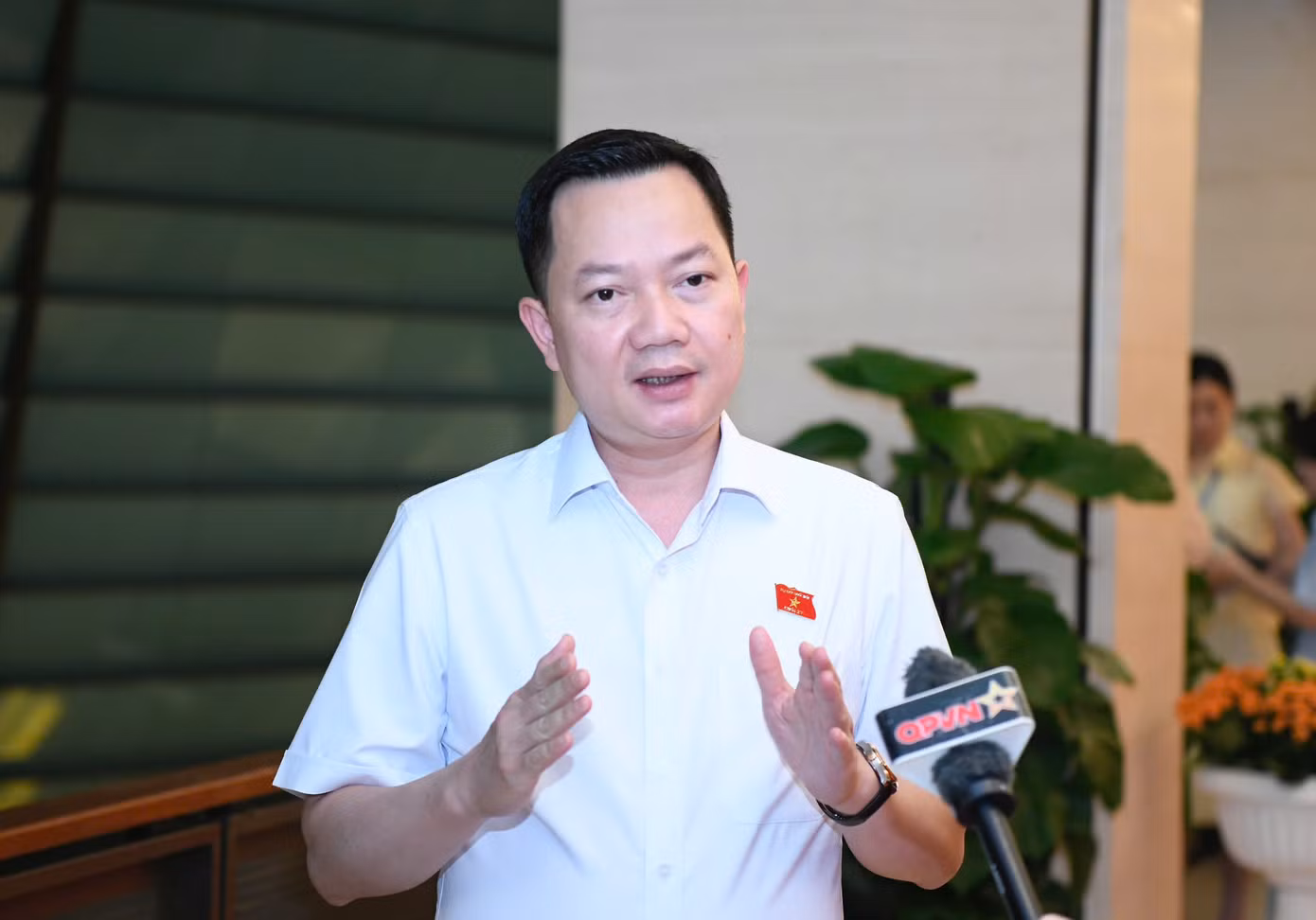 Đại biểu Quốc hội Trịnh Xuân An. Ảnh: Như Ý Đại biểu Quốc hội Trịnh Xuân An. Ảnh: Như Ý