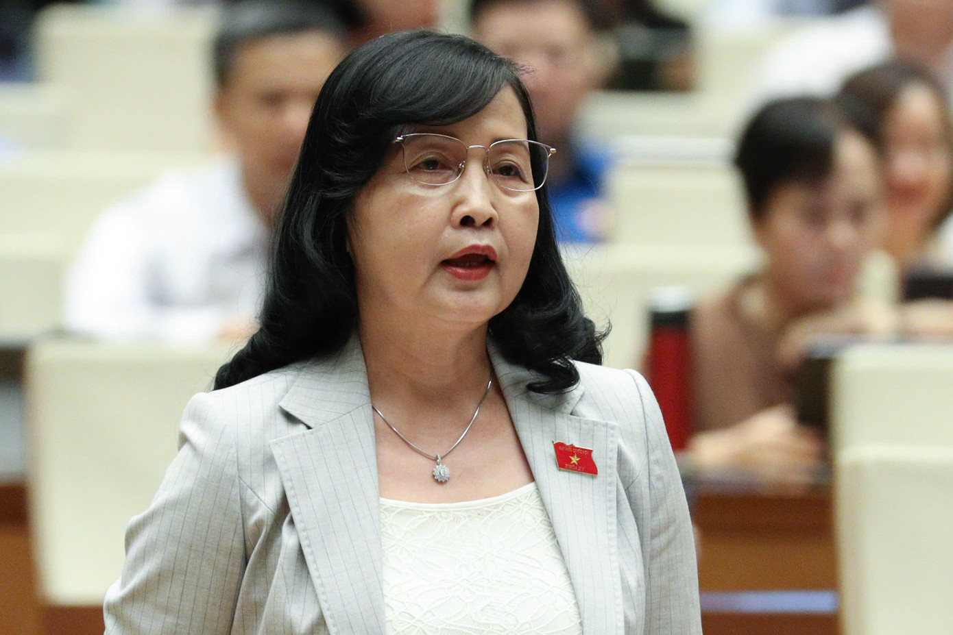 Đại biểu Trần Thị Thu Đông (Bạc Liêu). Ảnh: Như Ý. Đại biểu Trần Thị Thu Đông (Bạc Liêu). Ảnh: Như Ý.