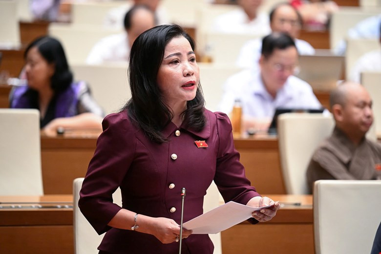 Đại biểu Nguyễn Thị Thu Nguyệt. Ảnh: QH Đại biểu Nguyễn Thị Thu Nguyệt. Ảnh: QH