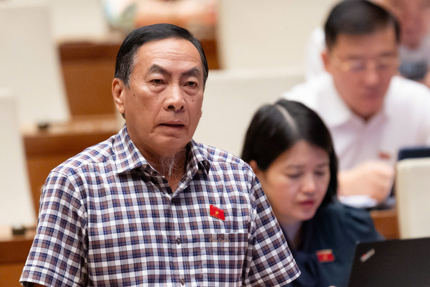 Đại biểu Phạm Văn Hòa. Ảnh: Như Ý