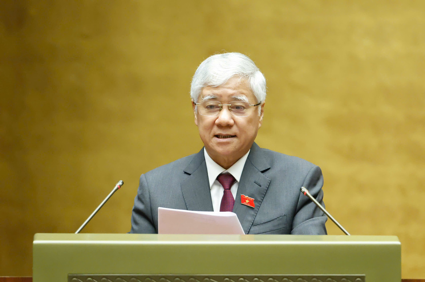 Chủ tịch Ủy ban Trung ương Mặt trận Tổ quốc Việt Nam Đỗ Văn Chiến. Ảnh: Như Ý Chủ tịch Ủy ban Trung ương Mặt trận Tổ quốc Việt Nam Đỗ Văn Chiến. Ảnh: Như Ý