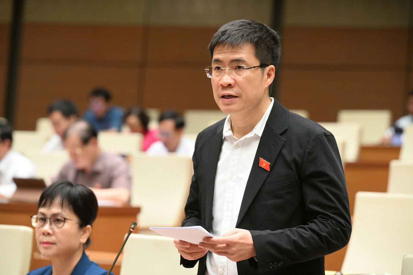 Đại biểu Hoàng Minh Hiếu (Nghệ An). Ảnh: QH