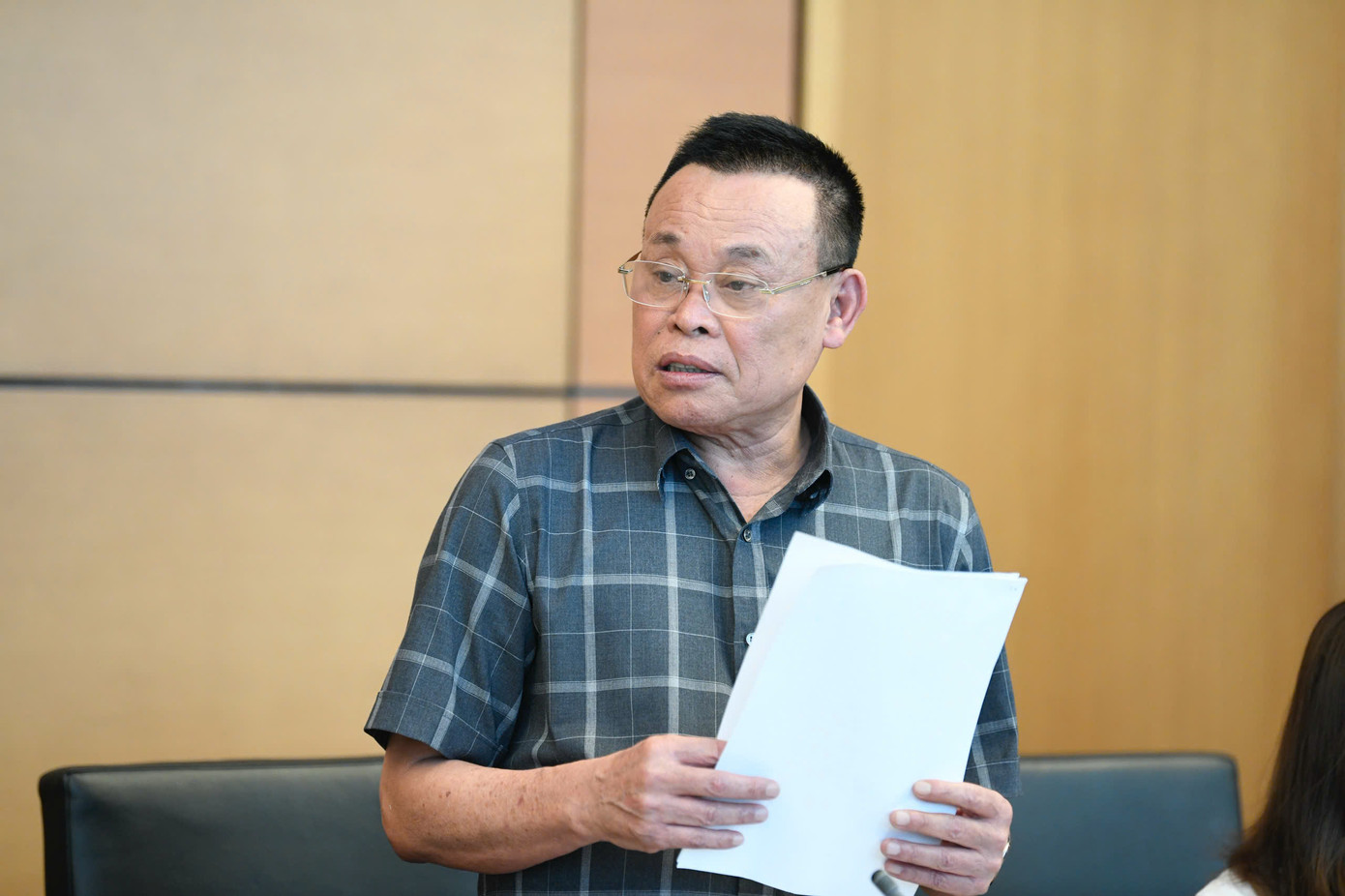 Đại biểu Nguyễn Như So (đoàn Bắc Ninh). Ảnh: Như Ý