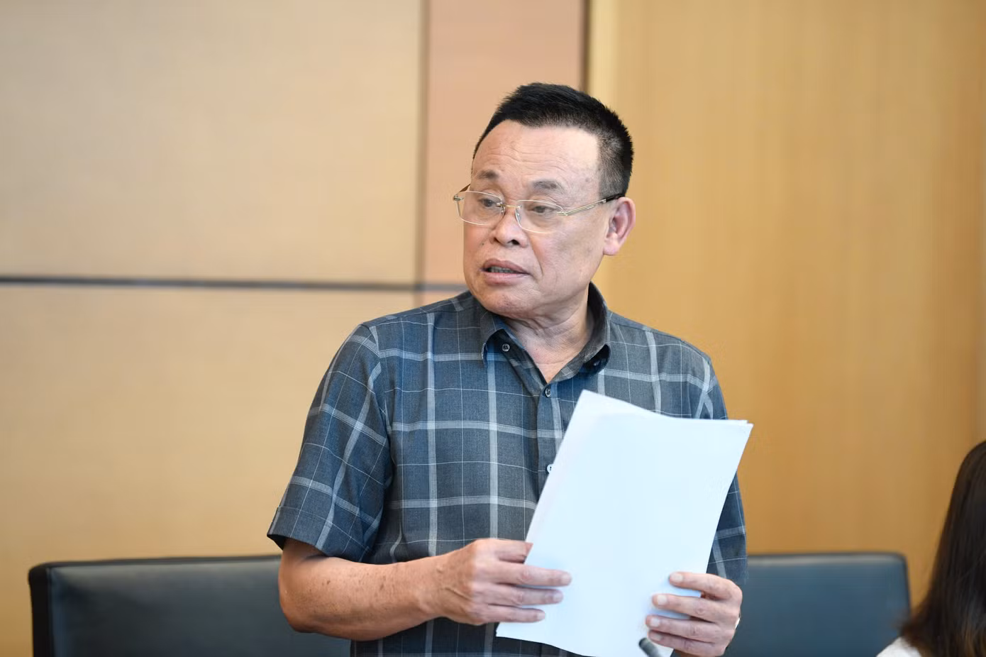 Đại biểu Nguyễn Như So (đoàn Bắc Ninh). Ảnh: Như Ý