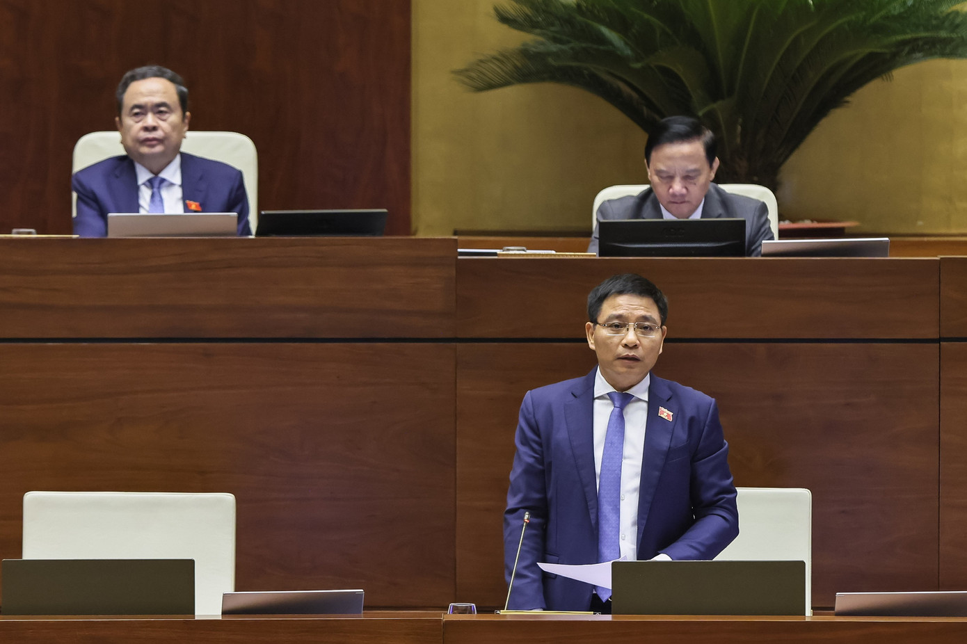 Bộ trưởng Tài chính Nguyễn Văn Thắng. Ảnh: Như Ý