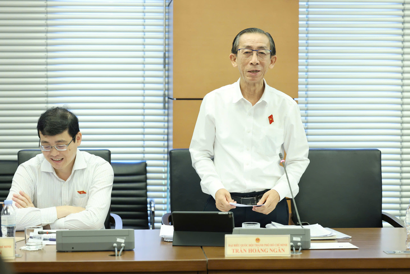 Đại biểu Trần Hoàng Ngân (TP HCM). Ảnh: Như Ý