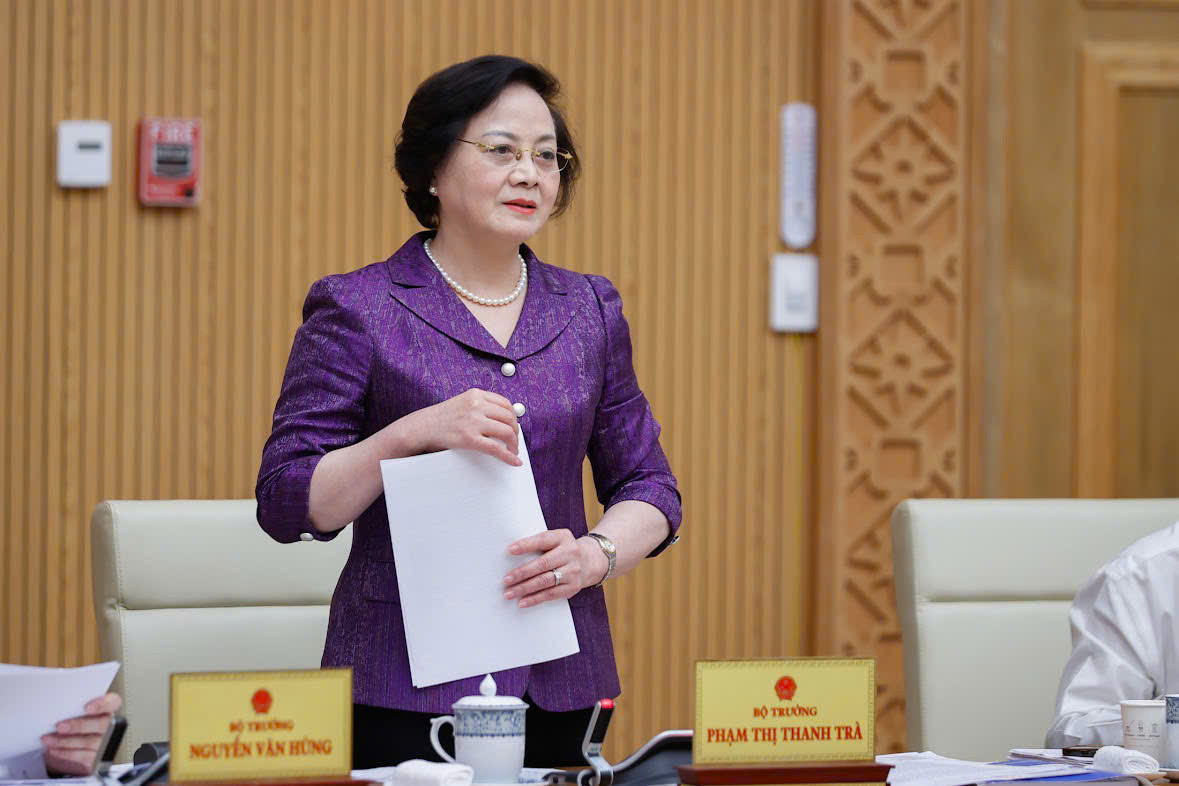 Bộ trưởng Bộ Nội vụ Phạm Thị Thanh Trà. (Ảnh: VGP) Bộ trưởng Bộ Nội vụ Phạm Thị Thanh Trà. (Ảnh: VGP)