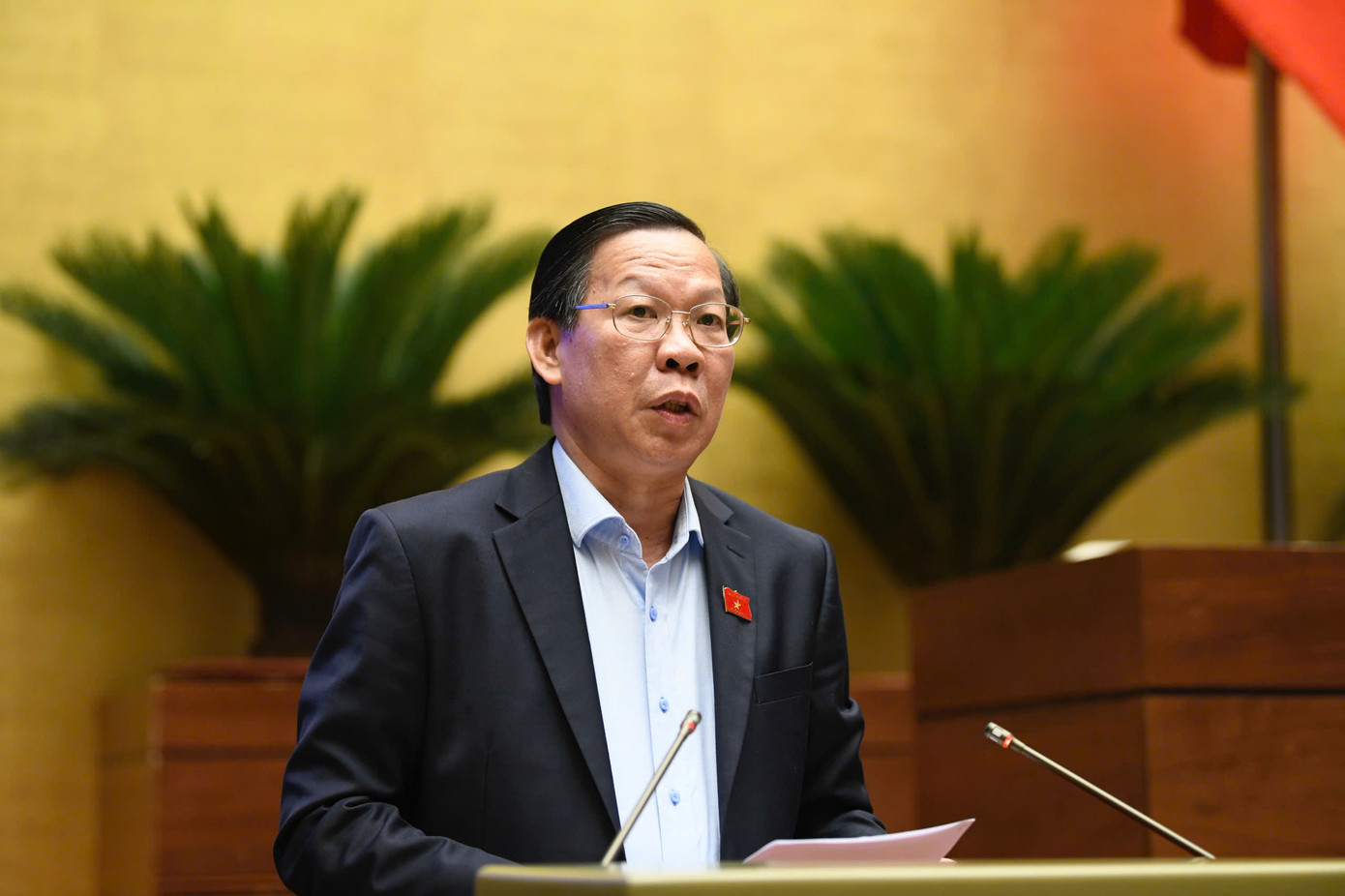 Chủ nhiệm Ủy ban Kinh tế và Tài chính của Quốc hội Phan Văn Mãi. Ảnh: Như Ý. Chủ nhiệm Ủy ban Kinh tế và Tài chính của Quốc hội Phan Văn Mãi. Ảnh: Như Ý.