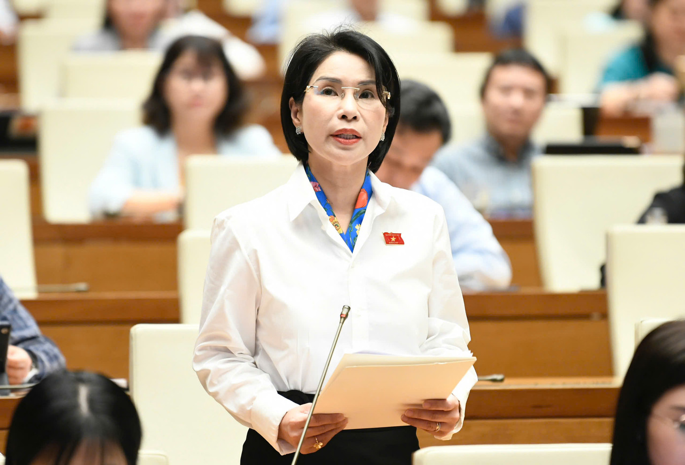 Đại biểu Quốc hội Trần Thị Nhị Hà. Ảnh: Như Ý