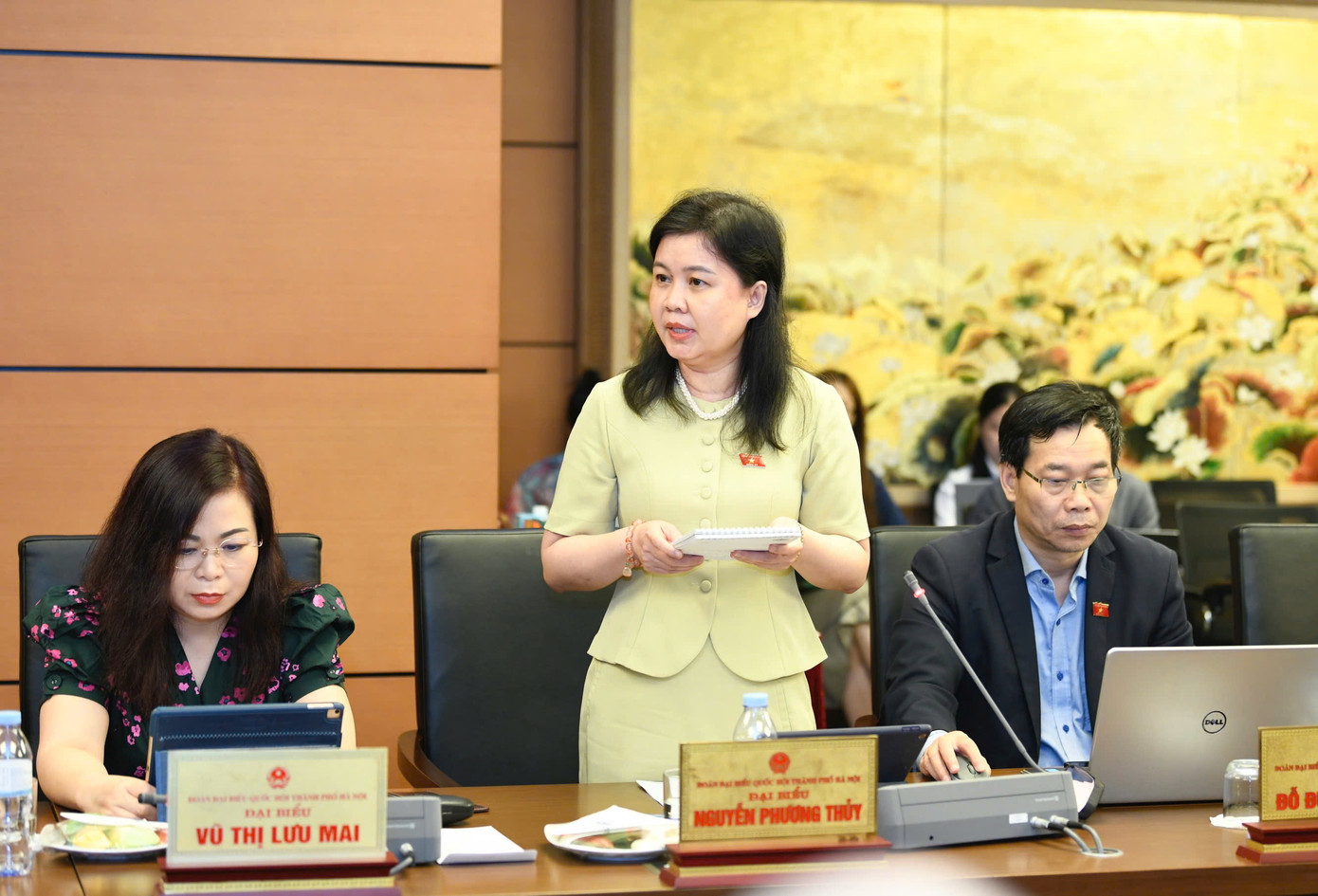 Đại biểu Quốc hội Nguyễn Phương Thủy. Ảnh: Như Ý Đại biểu Quốc hội Nguyễn Phương Thủy. Ảnh: Như Ý