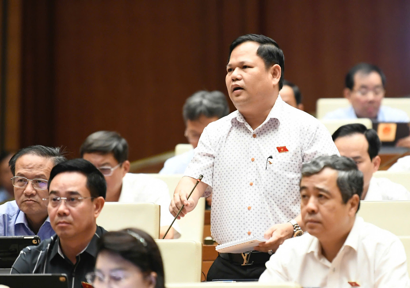 Đại biểu Nguyễn Duy Thanh (Cà Mau). Ảnh: Như Ý