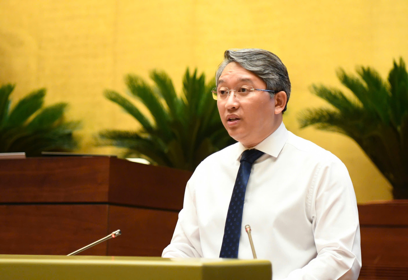 Bộ trưởng Bộ Tư pháp Nguyễn Hải Ninh. Ảnh: Như Ý