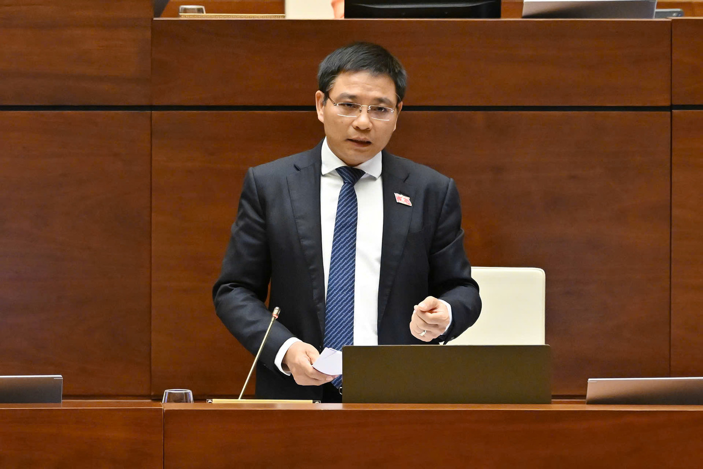 Bộ trưởng Tài chính Nguyễn Văn Thắng. Ảnh: Như Ý