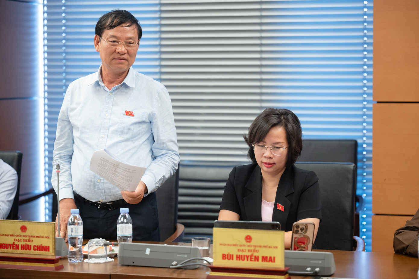 Đại biểu Nguyễn Hữu Chính. Ảnh: QH