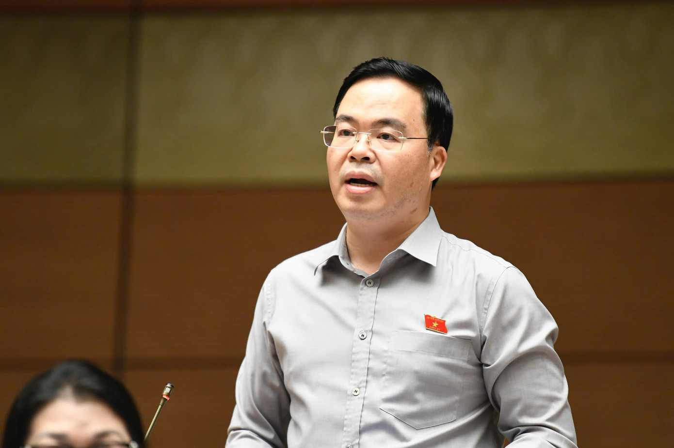 Đại biểu Quốc hội Trần Văn Khải. Ảnh: Như Ý Đại biểu Quốc hội Trần Văn Khải. Ảnh: Như Ý