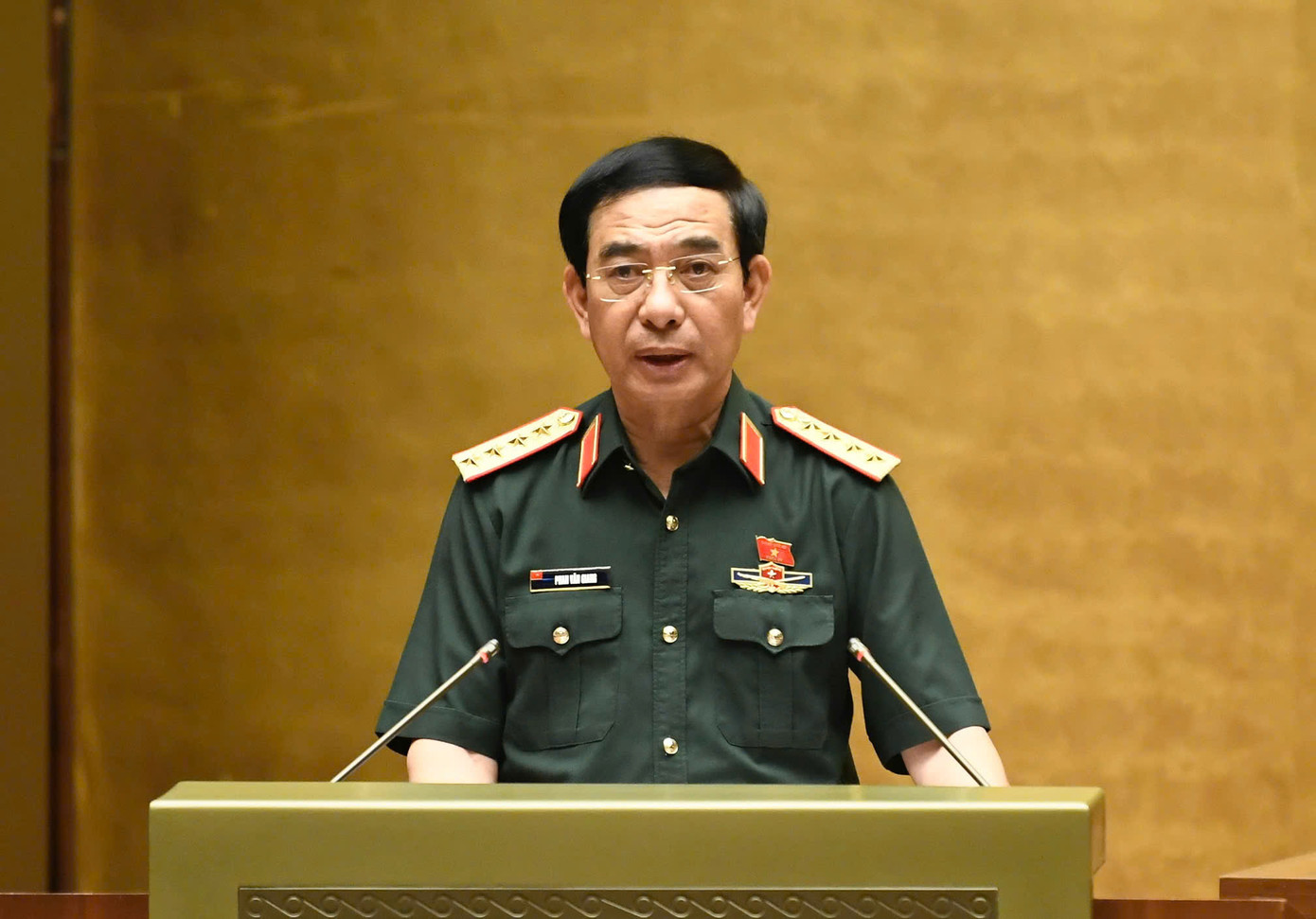 Đại tướng Phan Văn Giang - Bộ trưởng Bộ Quốc phòng. Ảnh: Như Ý