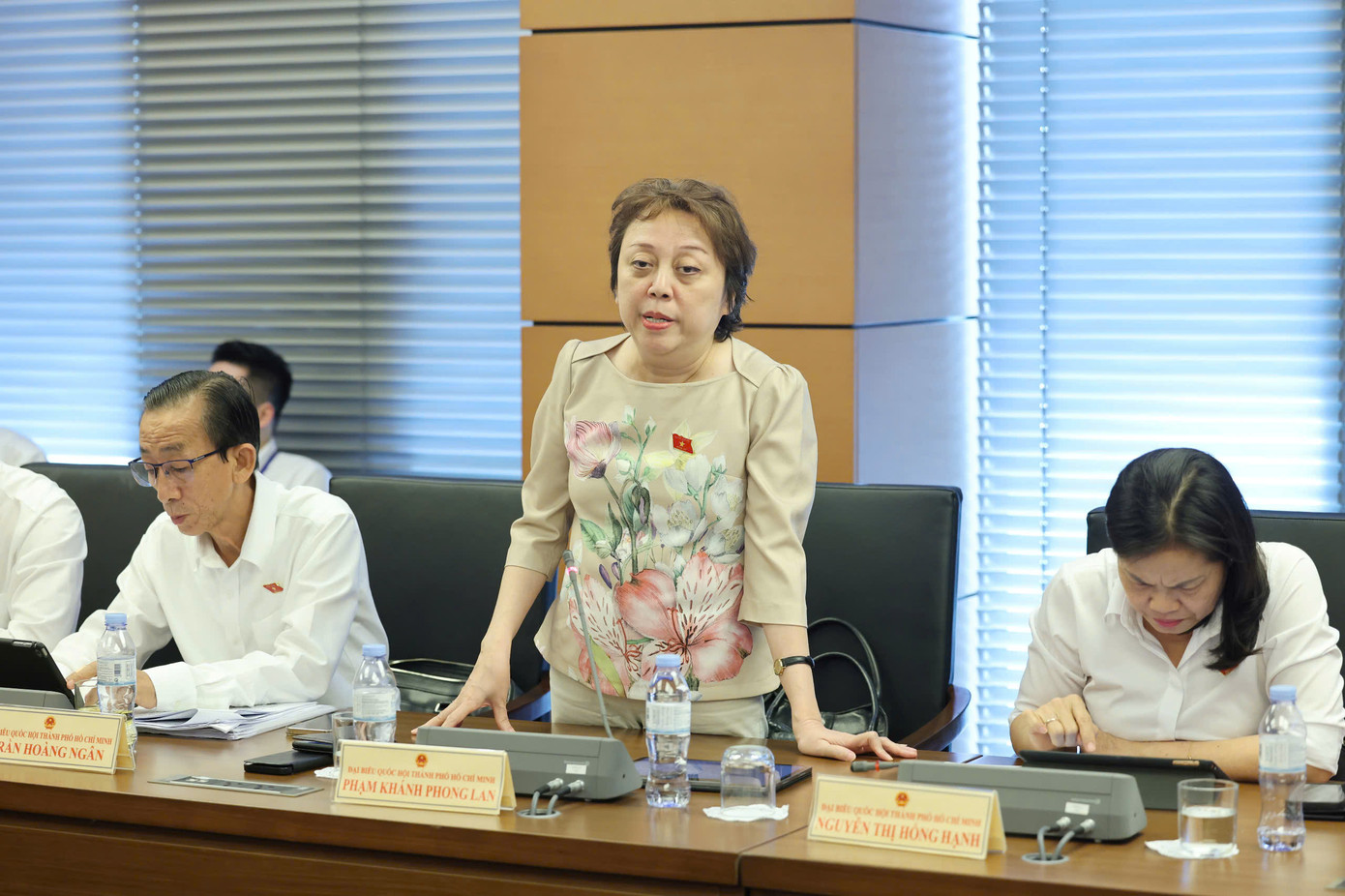 Đại biểu Phạm Khánh Phong Lan. Ảnh: QH