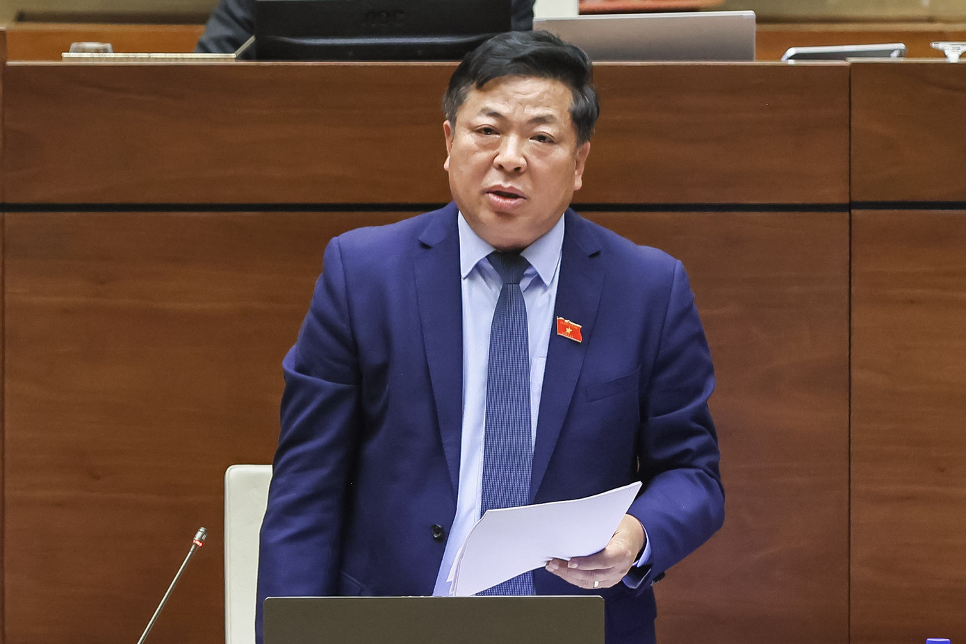 Bộ trưởng Bộ Xây dựng Trần Hồng Minh. Ảnh: Như Ý Bộ trưởng Bộ Xây dựng Trần Hồng Minh. Ảnh: Như Ý