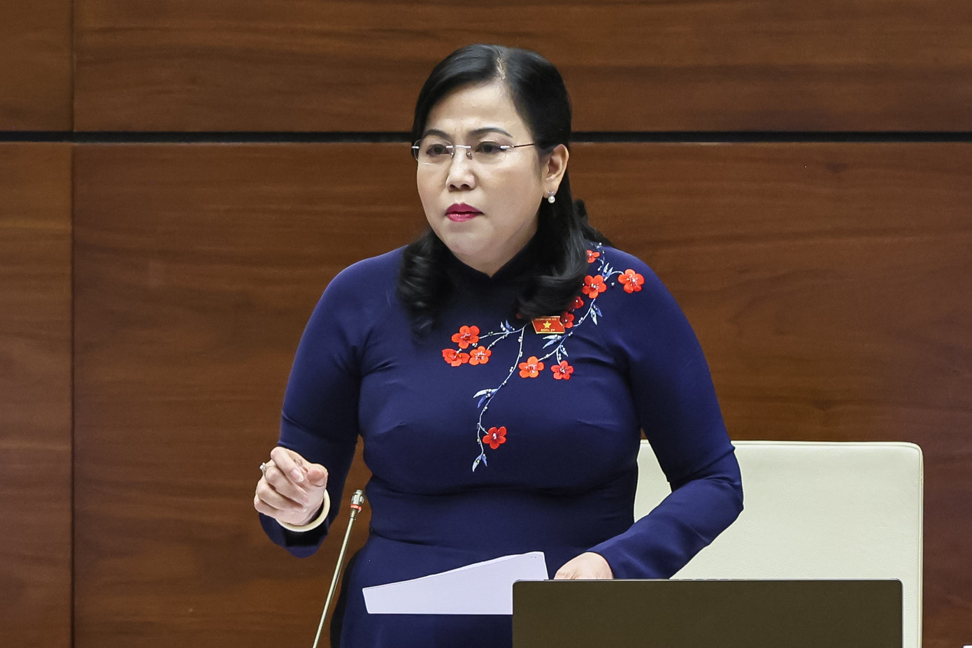 Chủ nhiệm Ủy ban Công tác đại biểu Nguyễn Thanh Hải. (Ảnh: Như Ý)