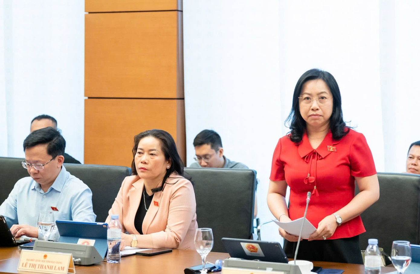 Đại biểu Thái Thu Xương (Hậu Giang). Ảnh: Phạm Thắng Đại biểu Thái Thu Xương (Hậu Giang). Ảnh: Phạm Thắng