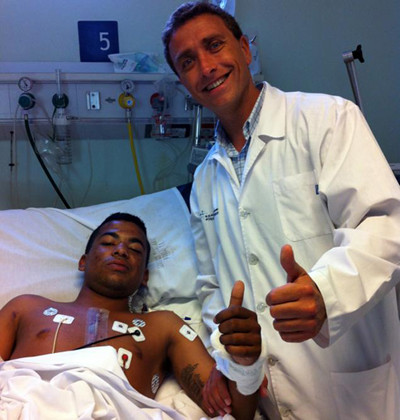 Bệnh nhân hiện phục hồi rất tốt sau ca phẫu thuật. Ảnh: Nydailynews