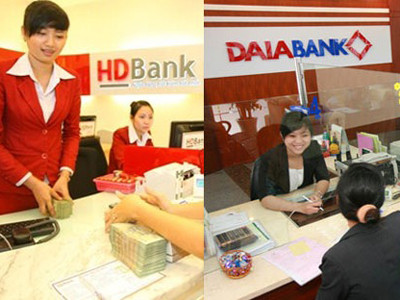 Giao dịch tại HDBank và DaiABank