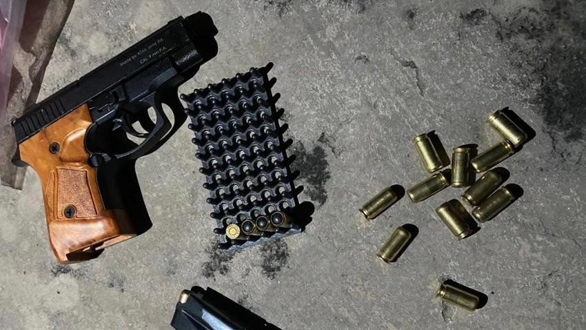 Khẩu súng công cụ hỗ trợ bị công an thu giữ