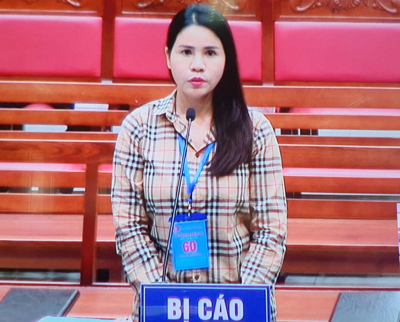 Bị cáo Phạm Thị Hương Bị cáo Phạm Thị Hương