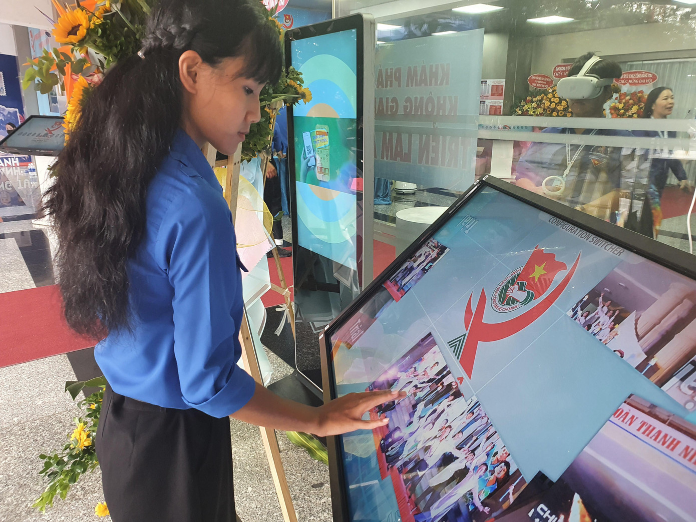 Công nghệ được ứng dụng tại Đại hội Công nghệ được ứng dụng tại Đại hội