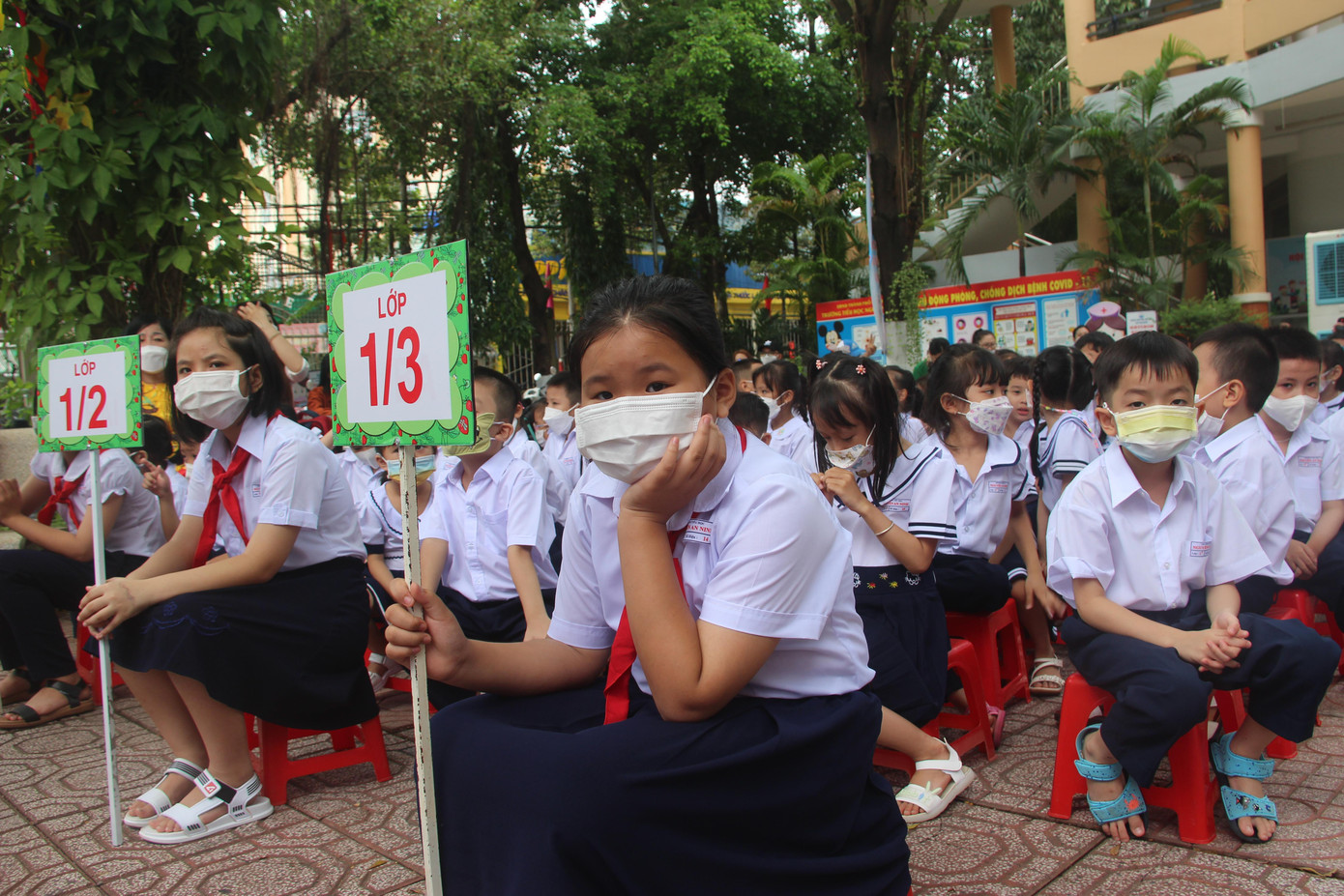 Học sinh Tiểu học tại TP Biên Hòa