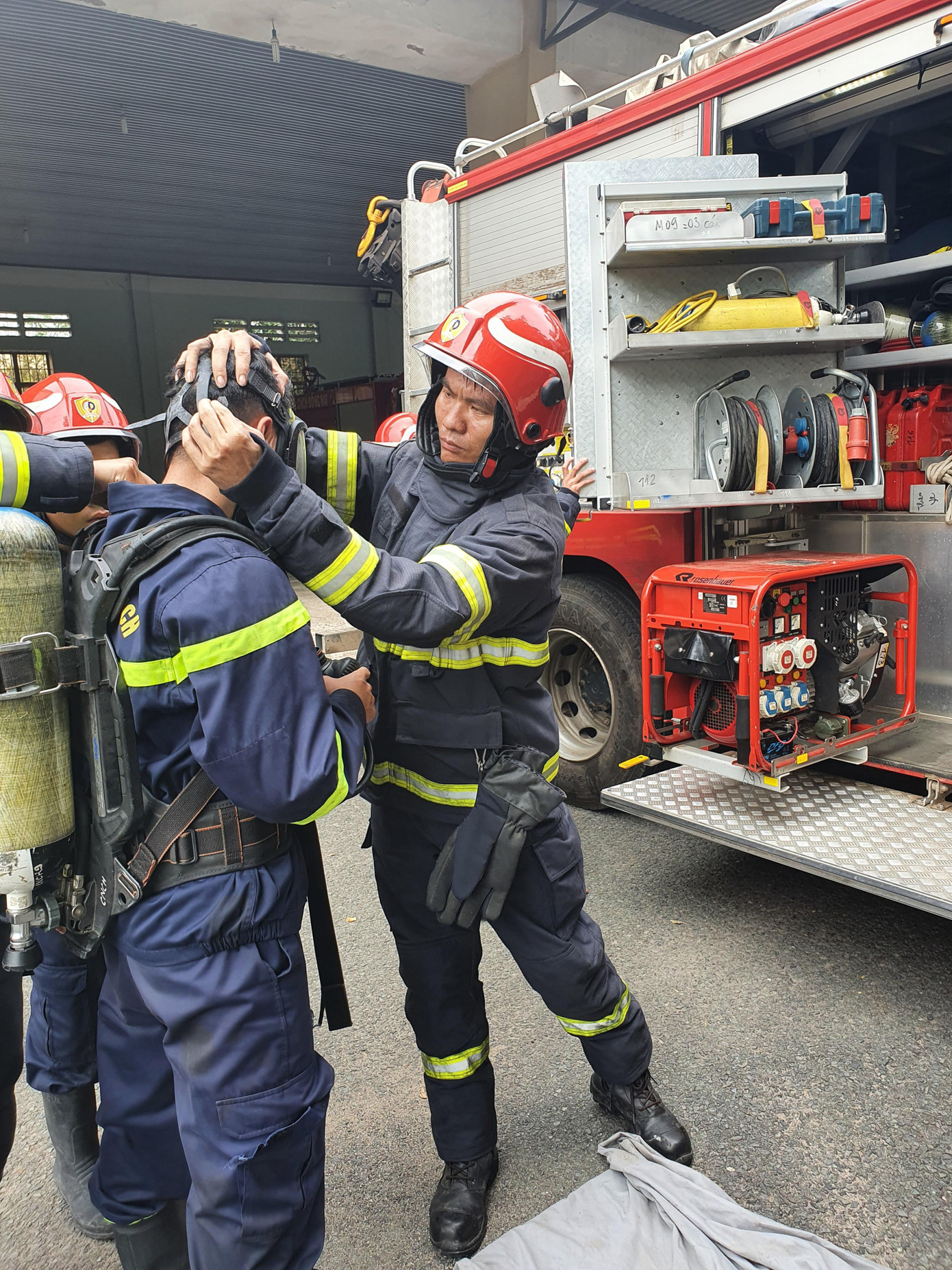 Triển khai các thao tác để tiếp cận hiện trường