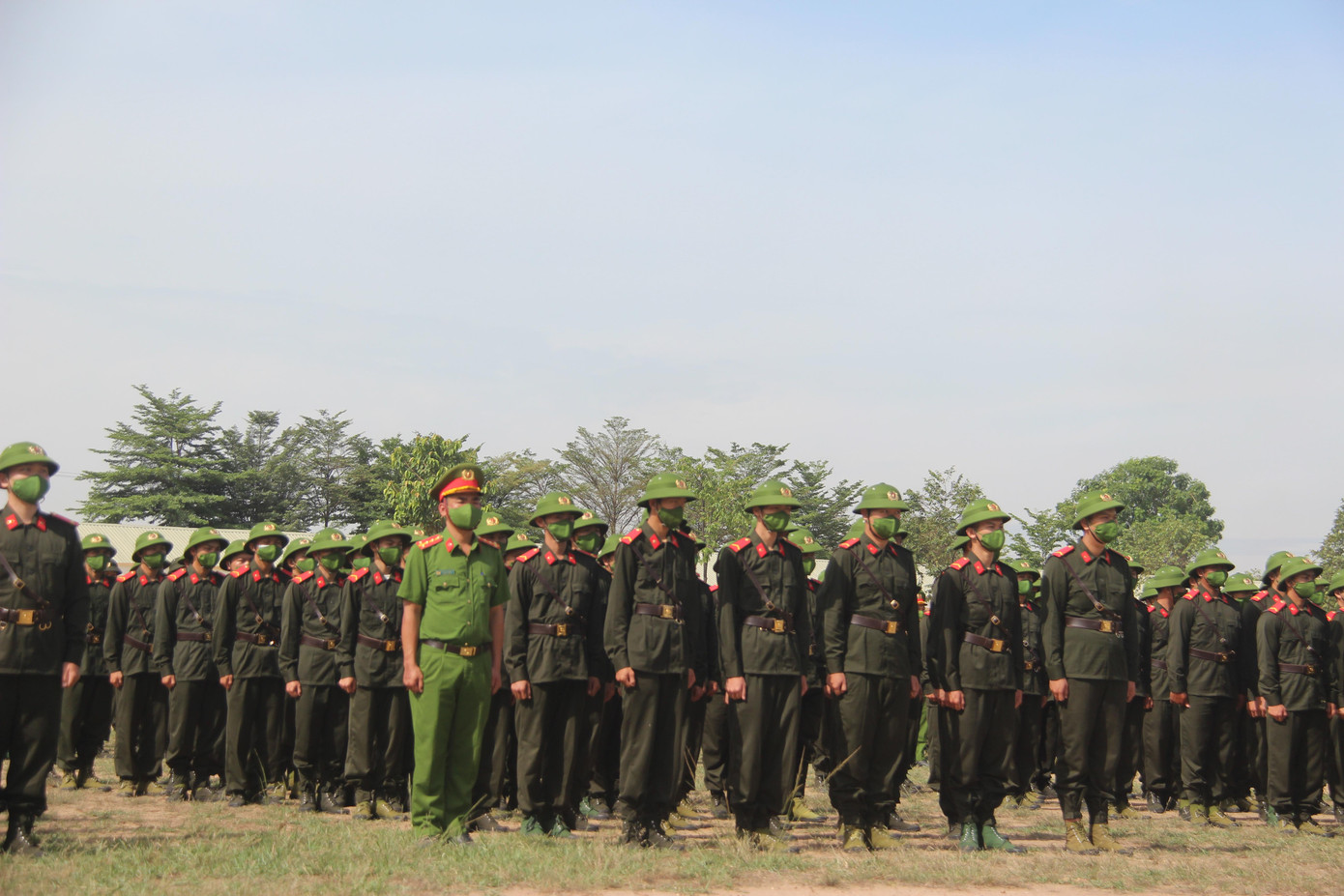 Các chiến sĩ CSCĐ