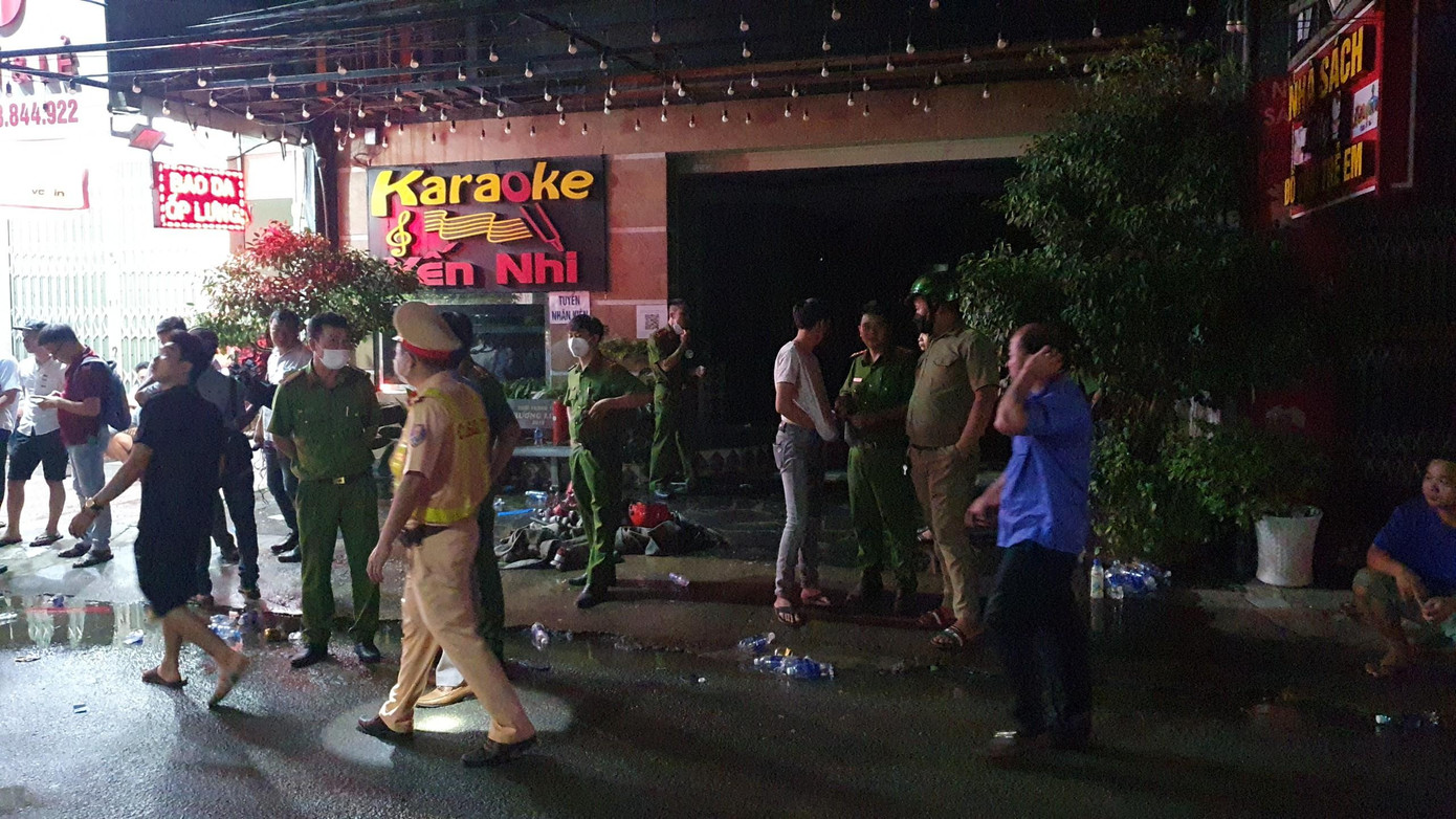 Cơ sở karaoke Yến Nhi mới bị cháy, nằm trong danh sách tạm đình chỉ hoạt động