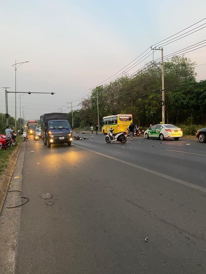 Hiện trường vụ tai nạn