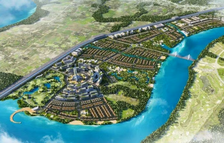 Phối cảnh dự án khu dân cư Long Tân - Phú Thạnh