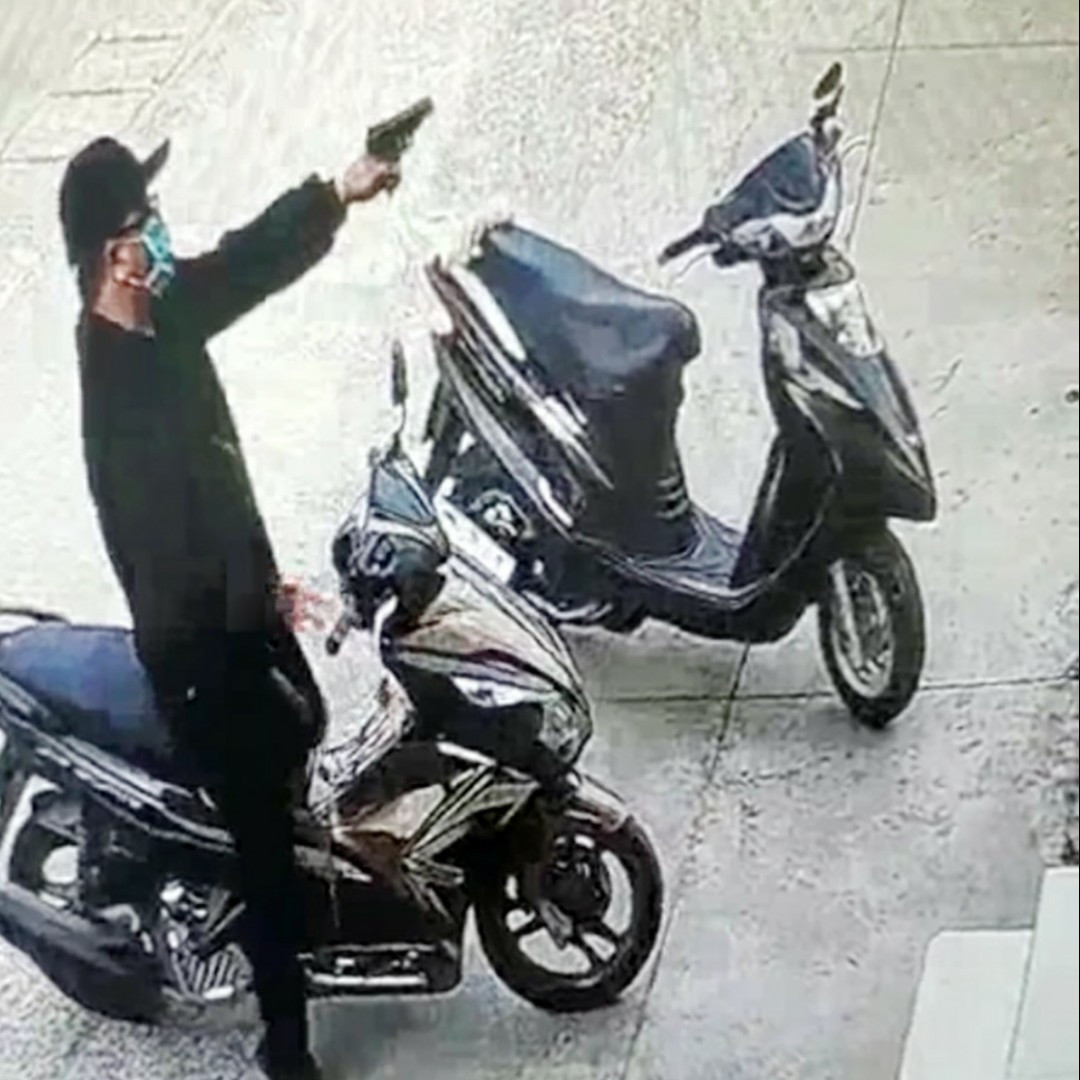 Hình ảnh đối tượng thực hiện vụ cướp Hình ảnh đối tượng thực hiện vụ cướp