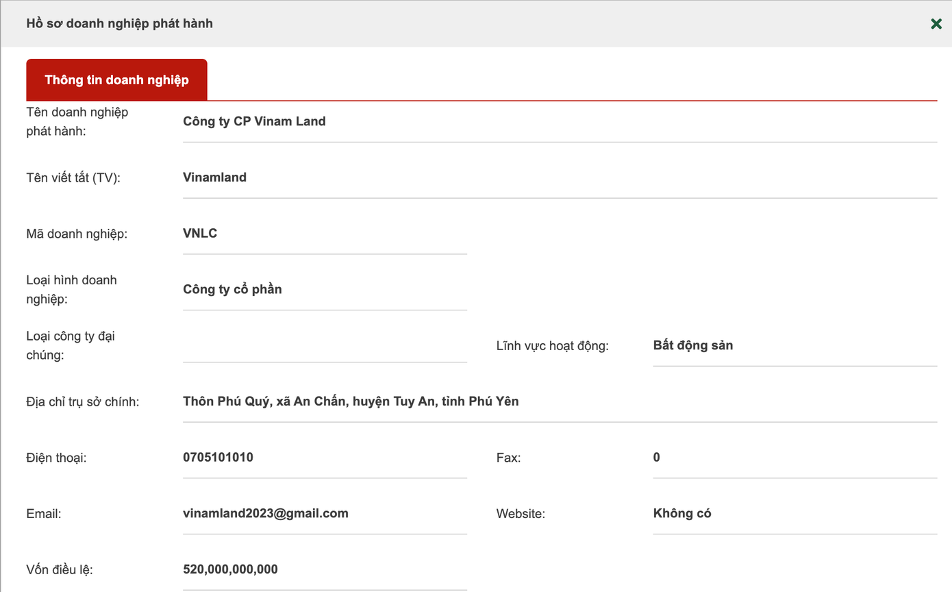 Thông tin về doanh nghiệp này rất ít ỏi. Thông tin về doanh nghiệp này rất ít ỏi.