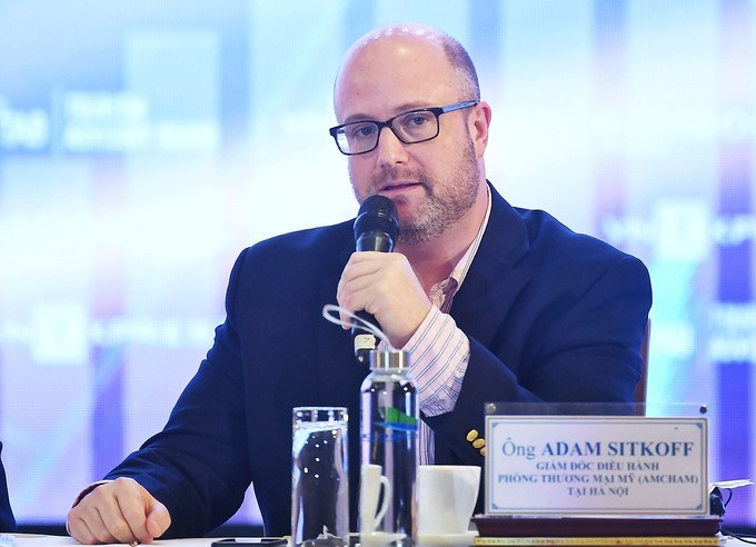 Ông Adam Sitkoff, Giám đốc điều hành AmCham tại Hà Nội (ảnh: Amcham). Ông Adam Sitkoff, Giám đốc điều hành AmCham tại Hà Nội (ảnh: Amcham).