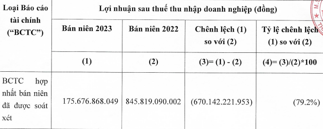 BCG Land ghi nhận 175 tỷ đồng lãi sau thuế, giảm tới 79% so với cùng kỳ năm ngoái.