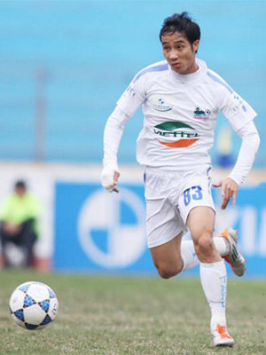 Quốc Vượng khi còn khoác áo Thanh Hóa