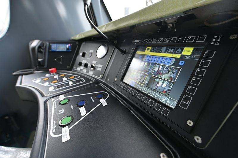 Hệ thống buồng lái của tàu.