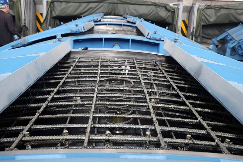 Thiết bị sản xuất vỏ hầm tại nhà máy