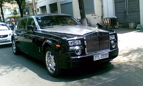 Chiếc xe mang biển số tứ quý siêu đẹp 77L-7777. Chiếc xe mang biển số tứ quý siêu đẹp 77L-7777