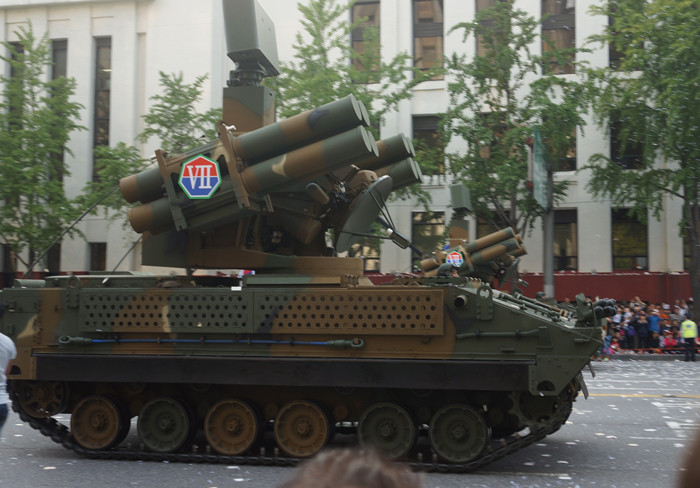 Dàn tên lửa hoành tráng. Ảnh: T.Đ