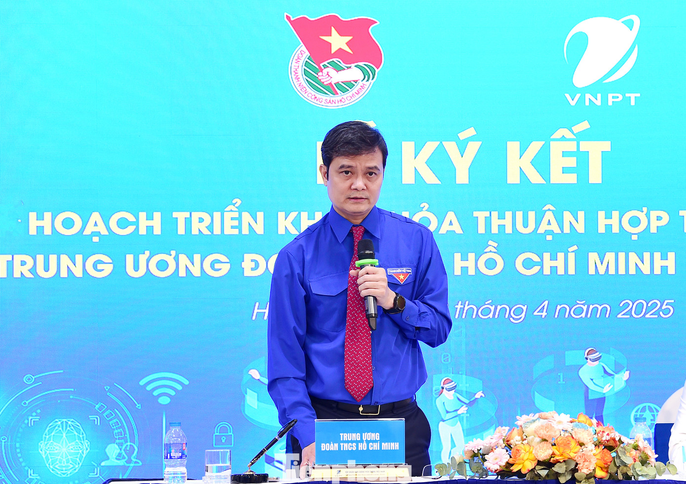 Anh Bùi Quang Huy phát biểu tại chương trình. Ảnh: Xuân Tùng Anh Bùi Quang Huy phát biểu tại chương trình. Ảnh: Xuân Tùng