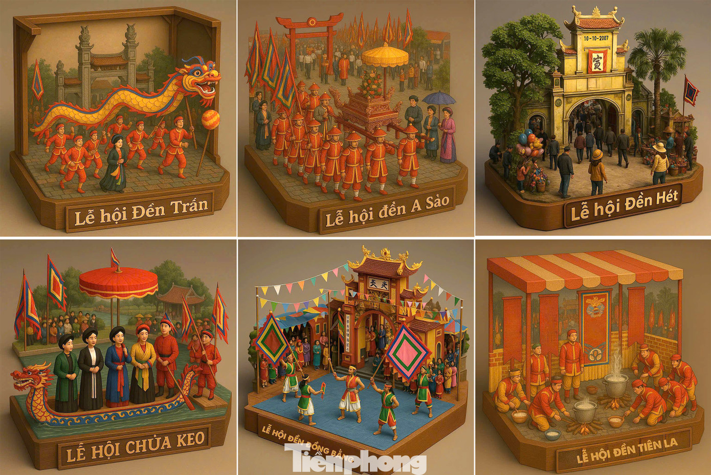 Đoàn Thanh niên Thái Bình đã mang đến bộ sản phẩm hình ảnh 3D gắn với chủ đề làng nghề thủ công truyền thống, làng nghề truyền thống.